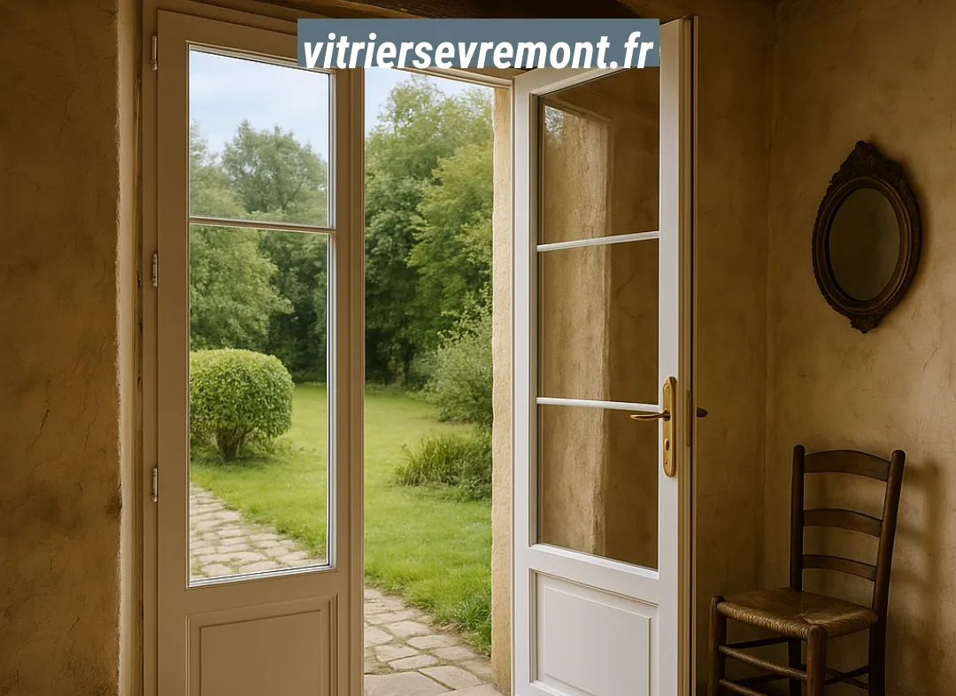 Installation de fenêtre en PVC Sèvremont